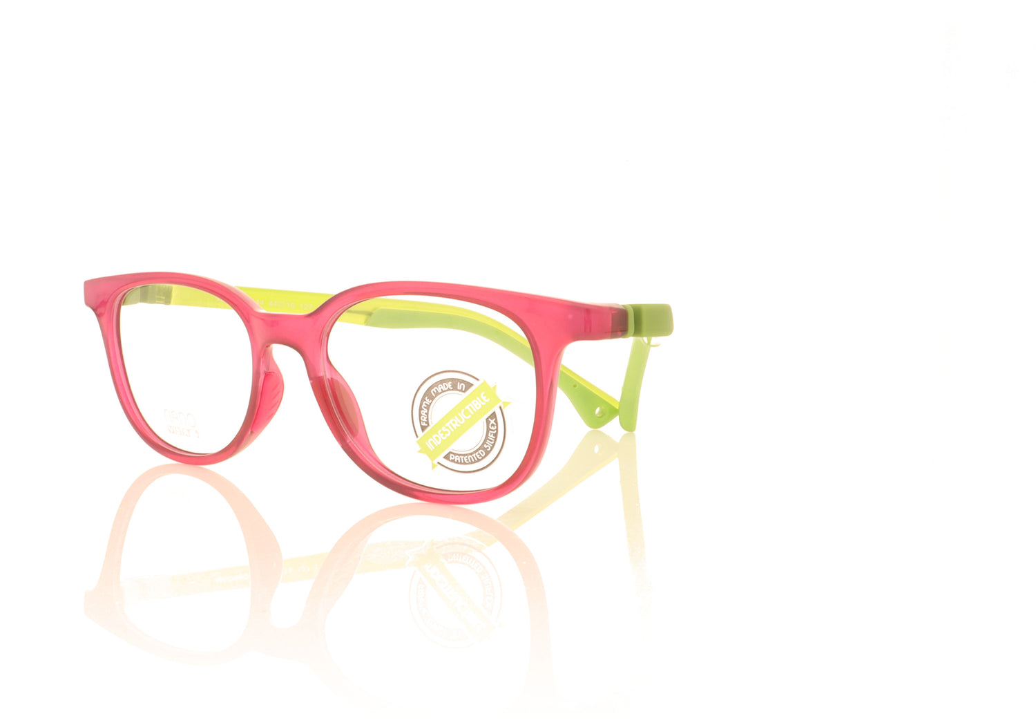 NanoVista Pixel NAO660144 Purple Green Glasses - Angle