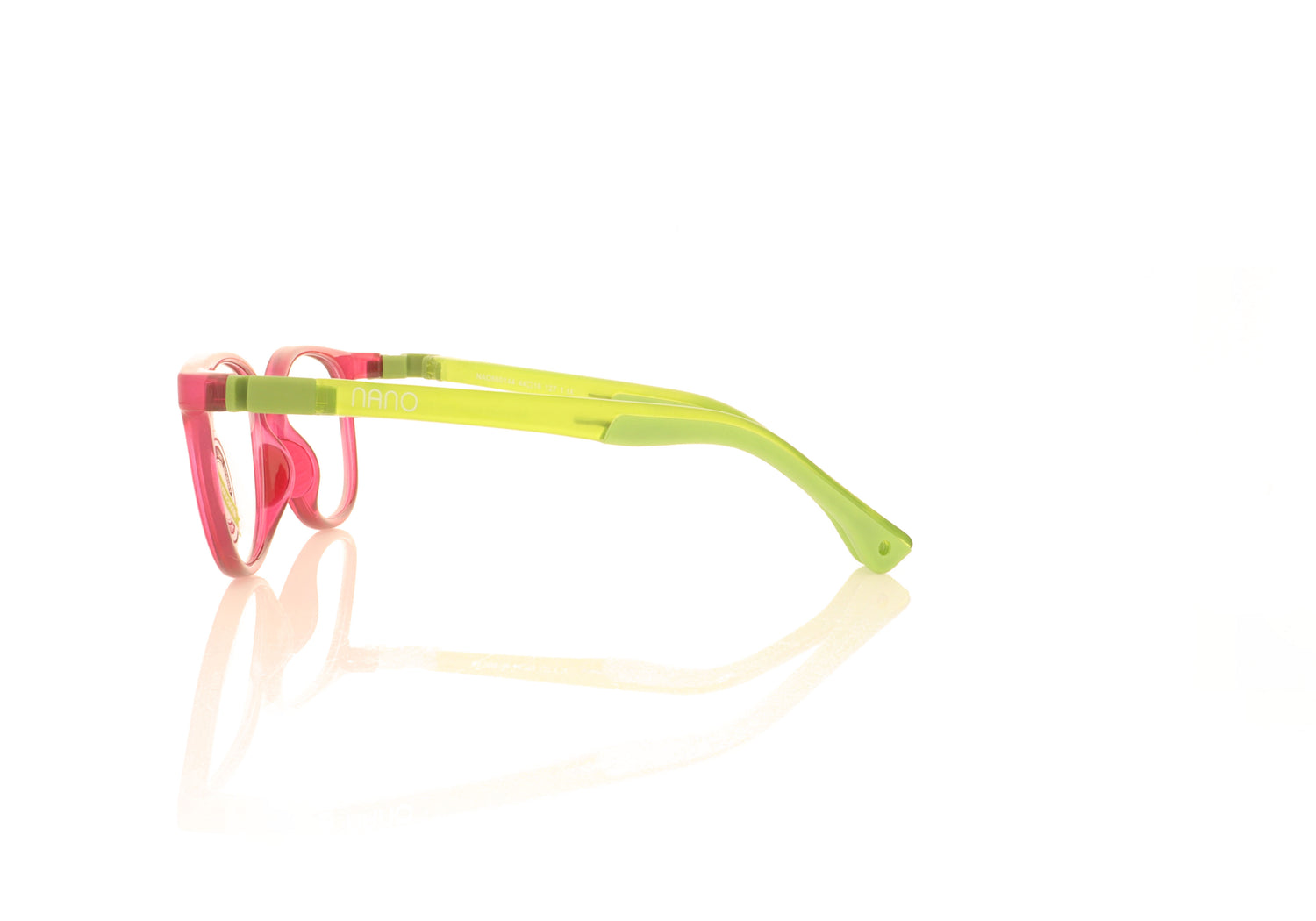 NanoVista Pixel NAO660144 Purple Green Glasses - Side