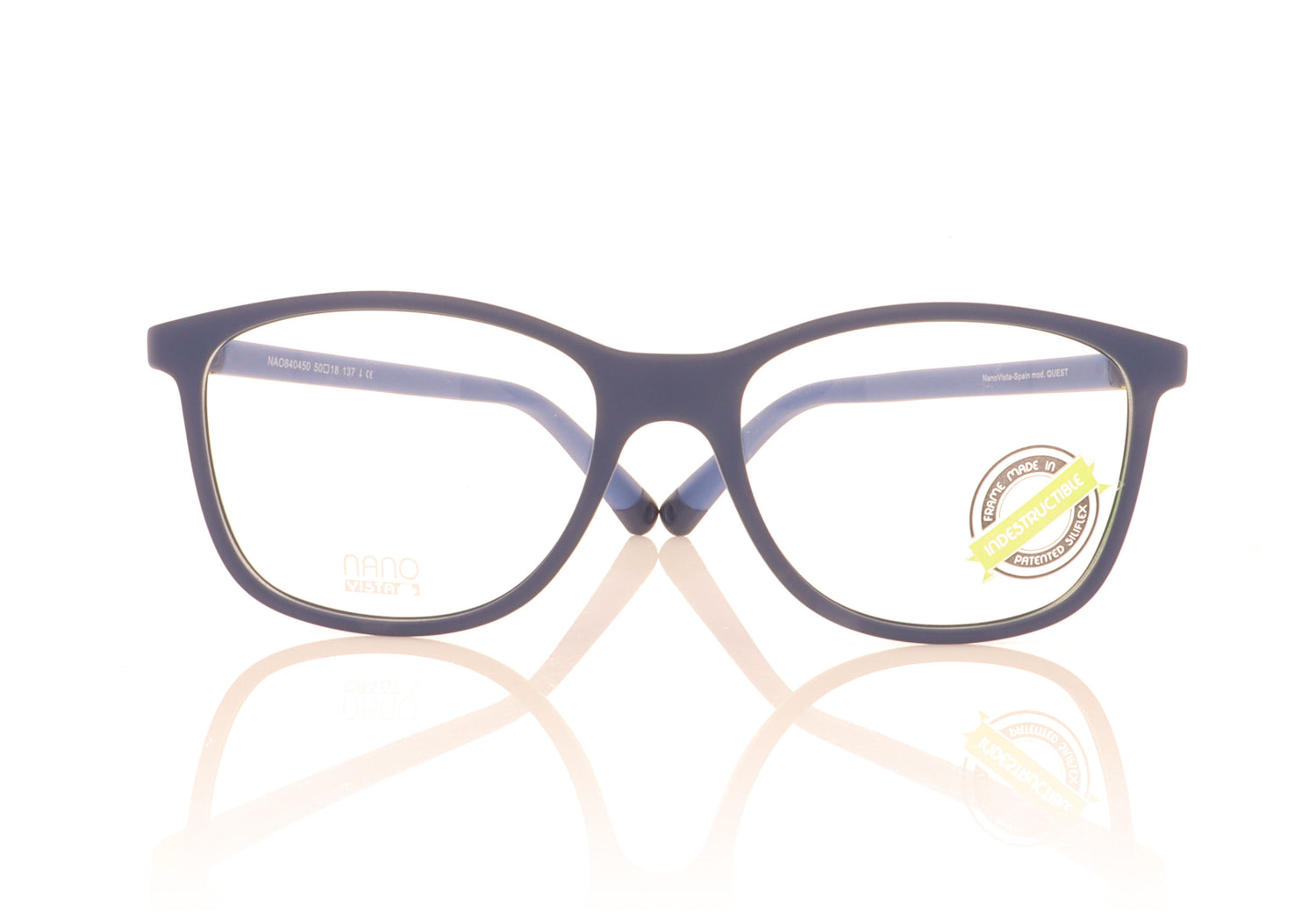 NanoVista Quest NAO840450 Blue Glasses - Front