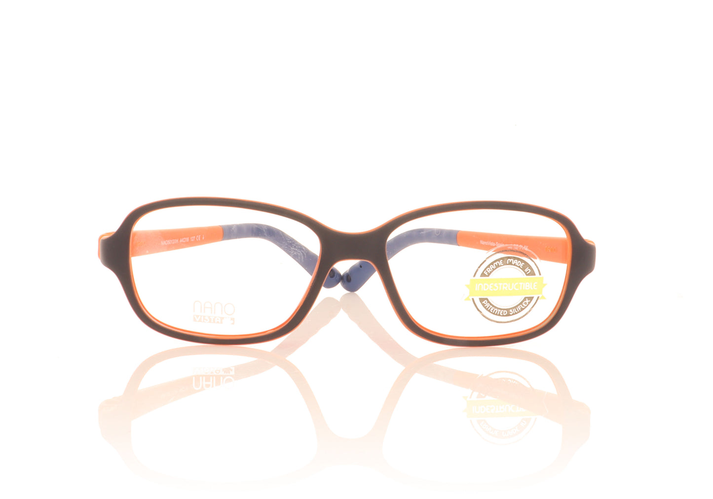 NanoVista Replay 3.0 NAO50131H Blue Orange Glasses - Front