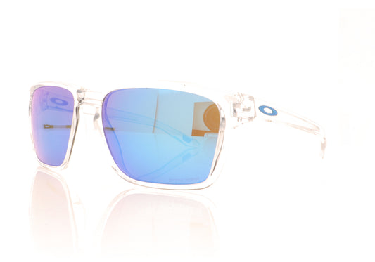 Oakley Sylas 944804 Polished Clear Sunglasses - Angle