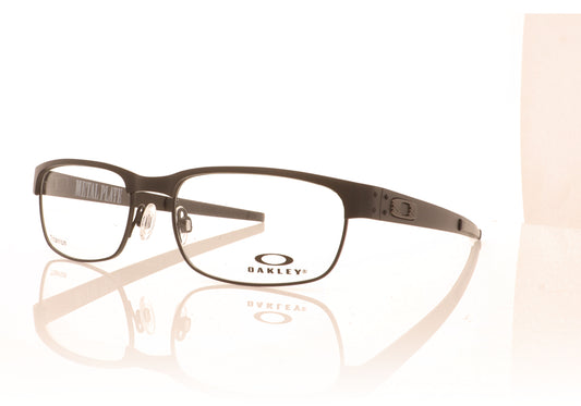 Oakley Metal Plate 503811 Satin Black Glasses - Angle