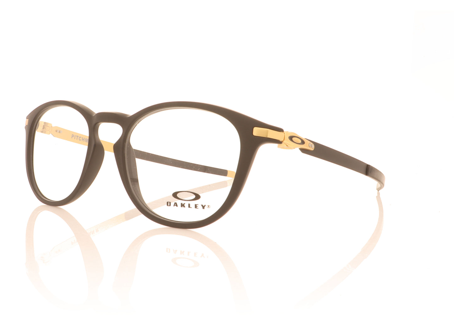 Oakley Pitchman R 810519 Satin Black Glasses - Angle