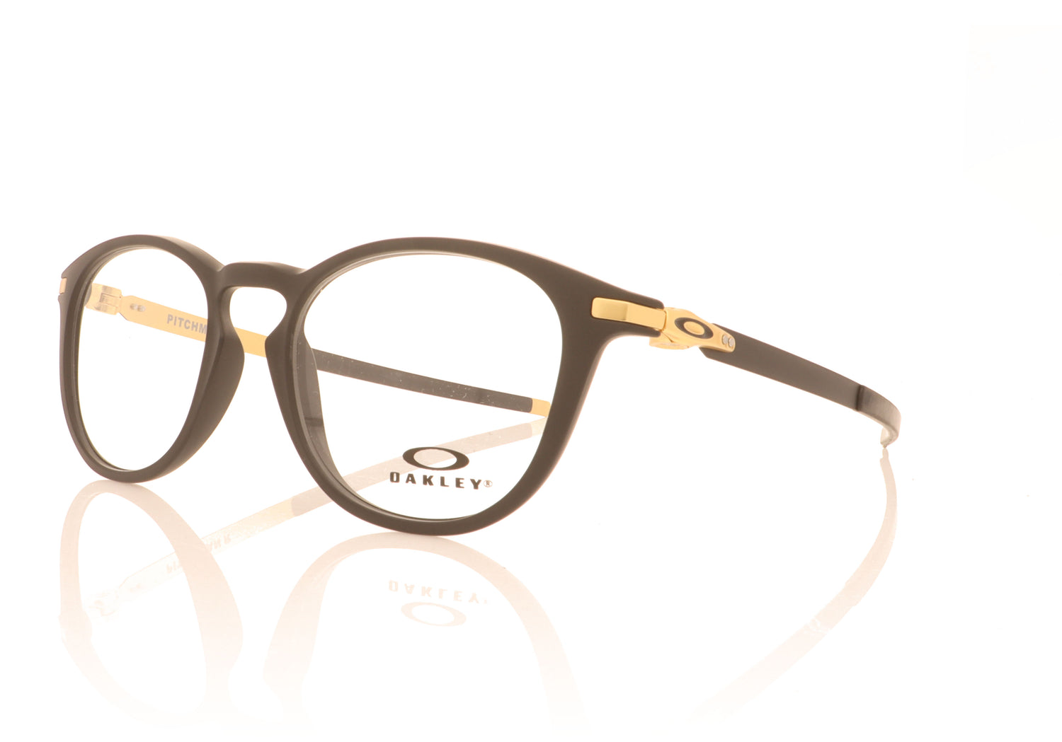 Oakley Pitchman R 810519 Satin Black Glasses - Angle