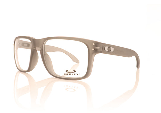 Oakley Holbrook Rx 815607 Satin Grey Glasses - Angle