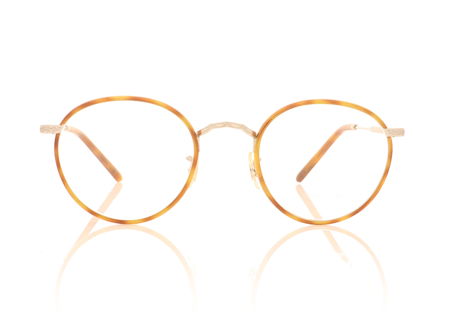 Oliver Peoples Carling 5063 Brushed Silver Glasses - Front
