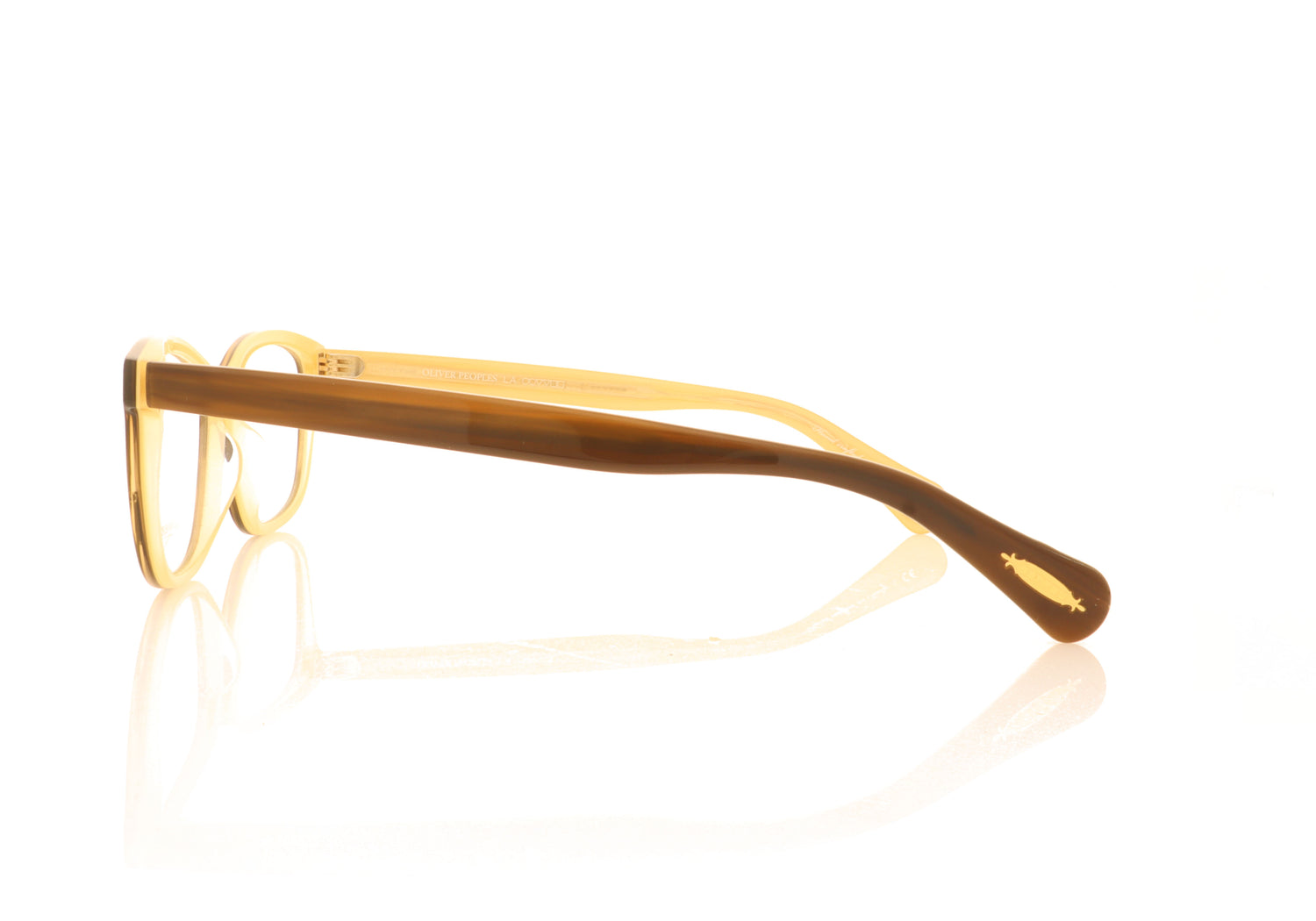 Oliver Peoples Follies 1281 Tortoise Glasses - Side