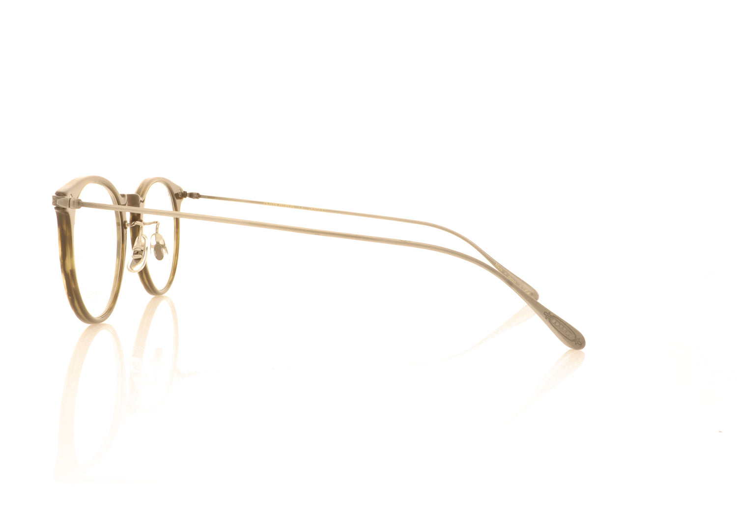 Oliver Peoples Marret 1004 Olive Gradient Glasses - Side