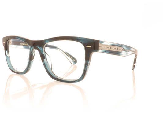 Oliver Peoples Oliver 1672 Teal Vsb Glasses - Angle