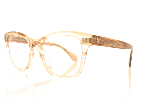 Oliver Peoples Ahmya 1726 Washed Sunstone Glasses - Angle