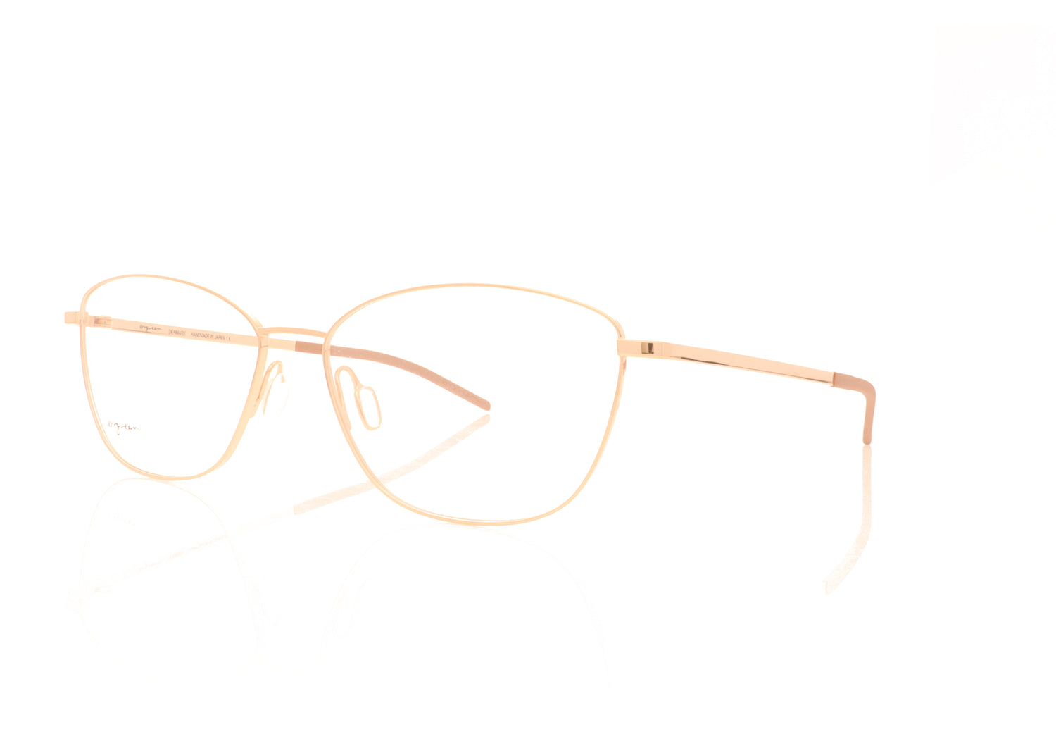 Ørgreen Celestial 1114 Shiny Rose Gold Glasses - Angle
