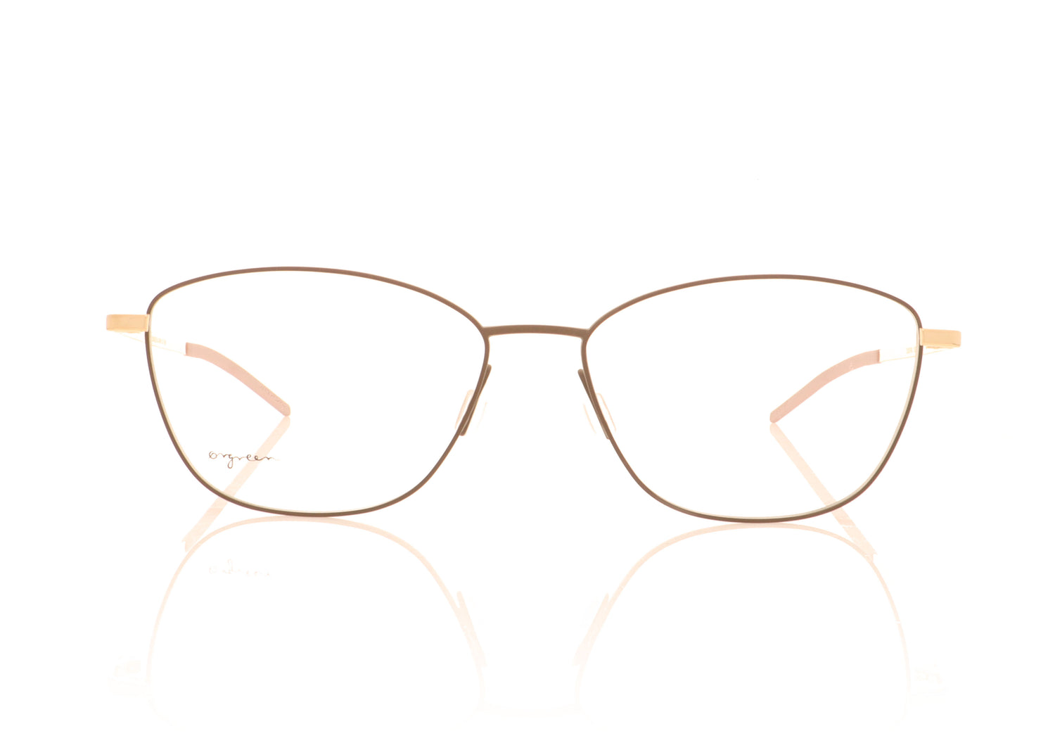 Ørgreen Celestial 1120 Mat Brown Glasses - Front