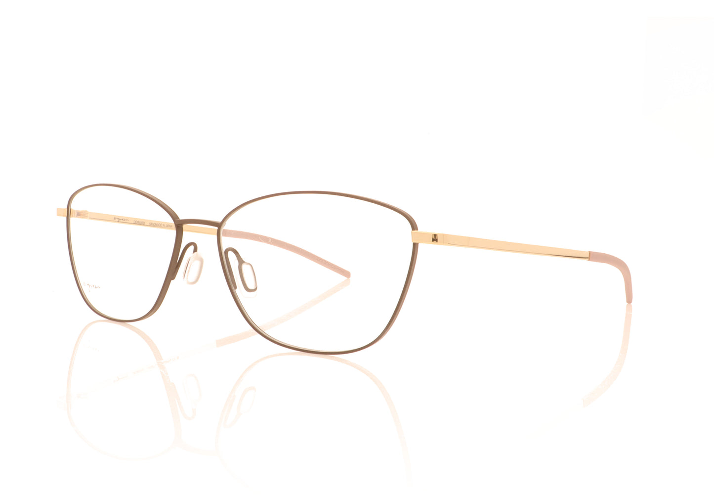 Ørgreen Celestial 1120 Mat Brown Glasses - Angle