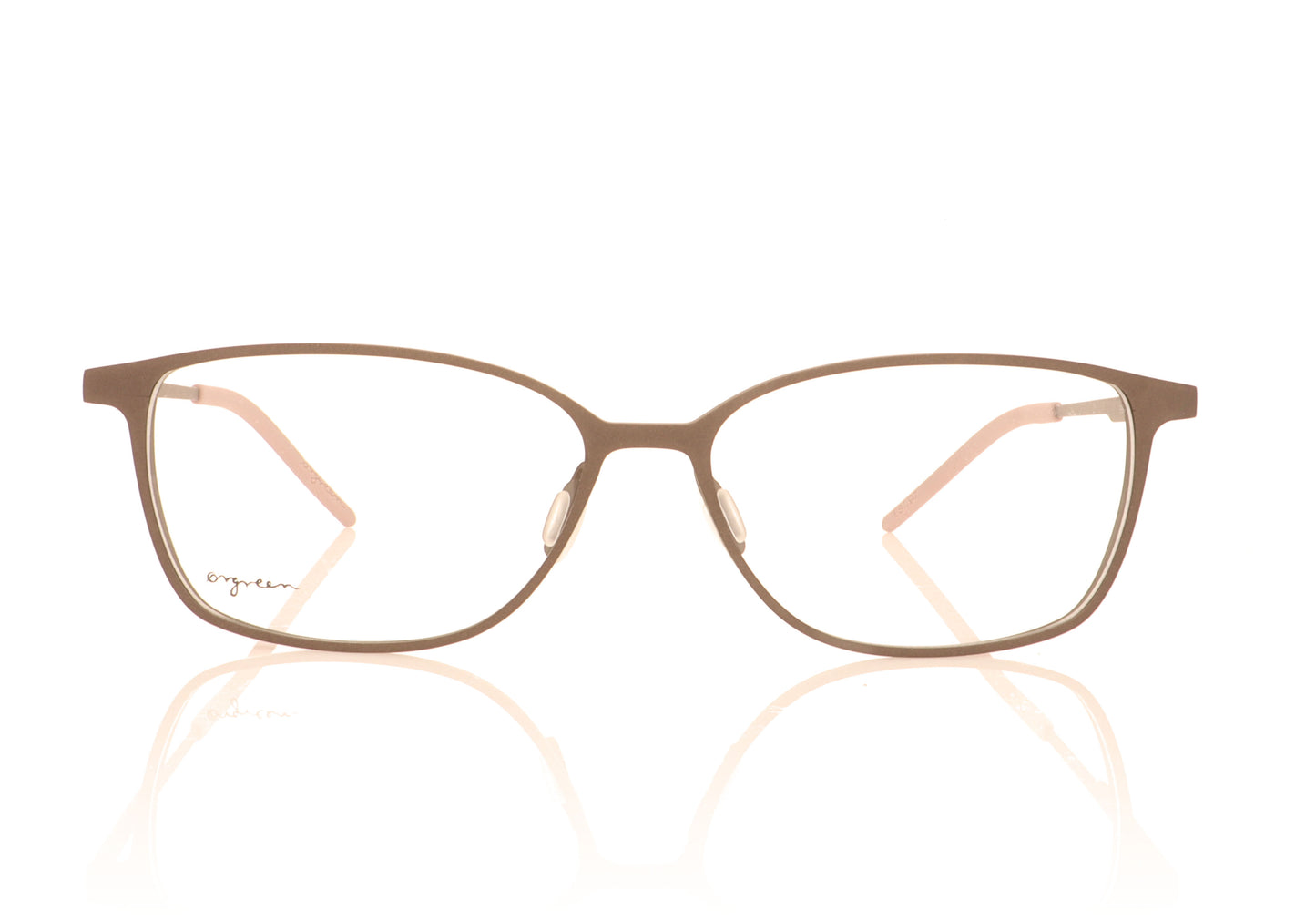 Ørgreen Evelyn 1180 Mat Brown Glasses - Front