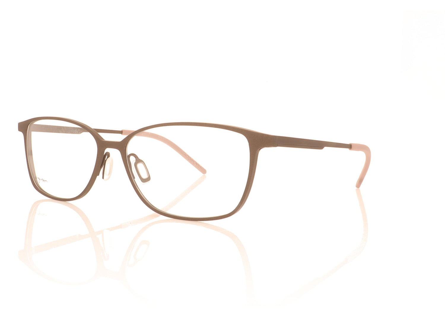 Ørgreen Evelyn 1180 Mat Brown Glasses - Angle