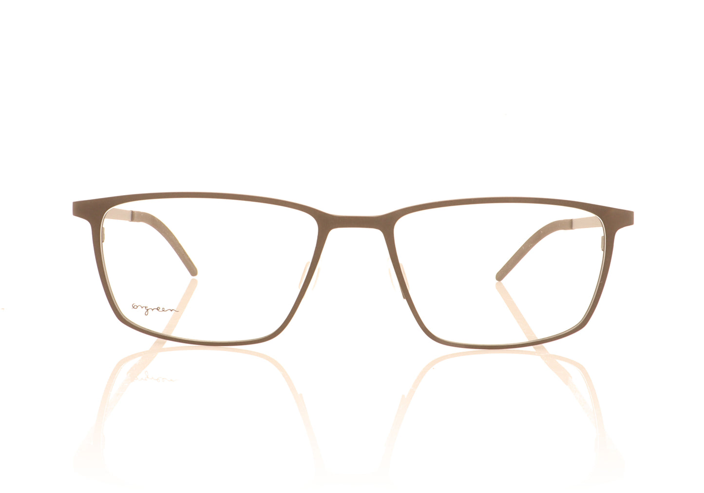 Ørgreen Face To Face 757 Rosewood Brown Glasses - Front