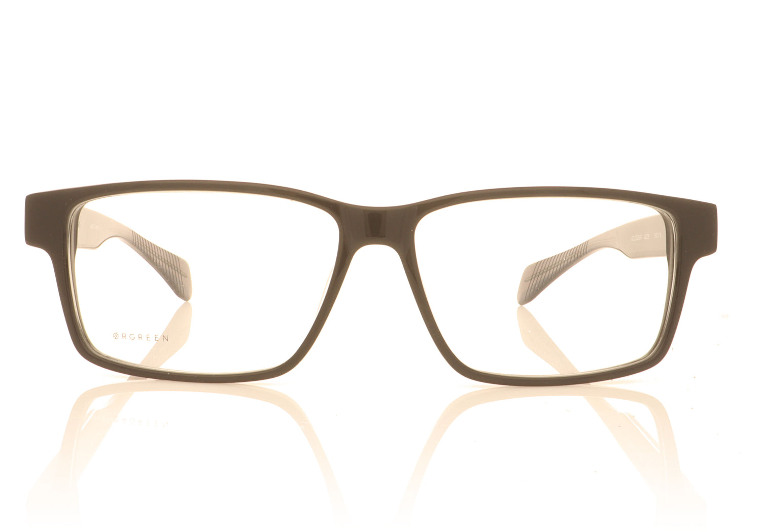 Ørgreen Goldbear A225 Black Glasses - Front