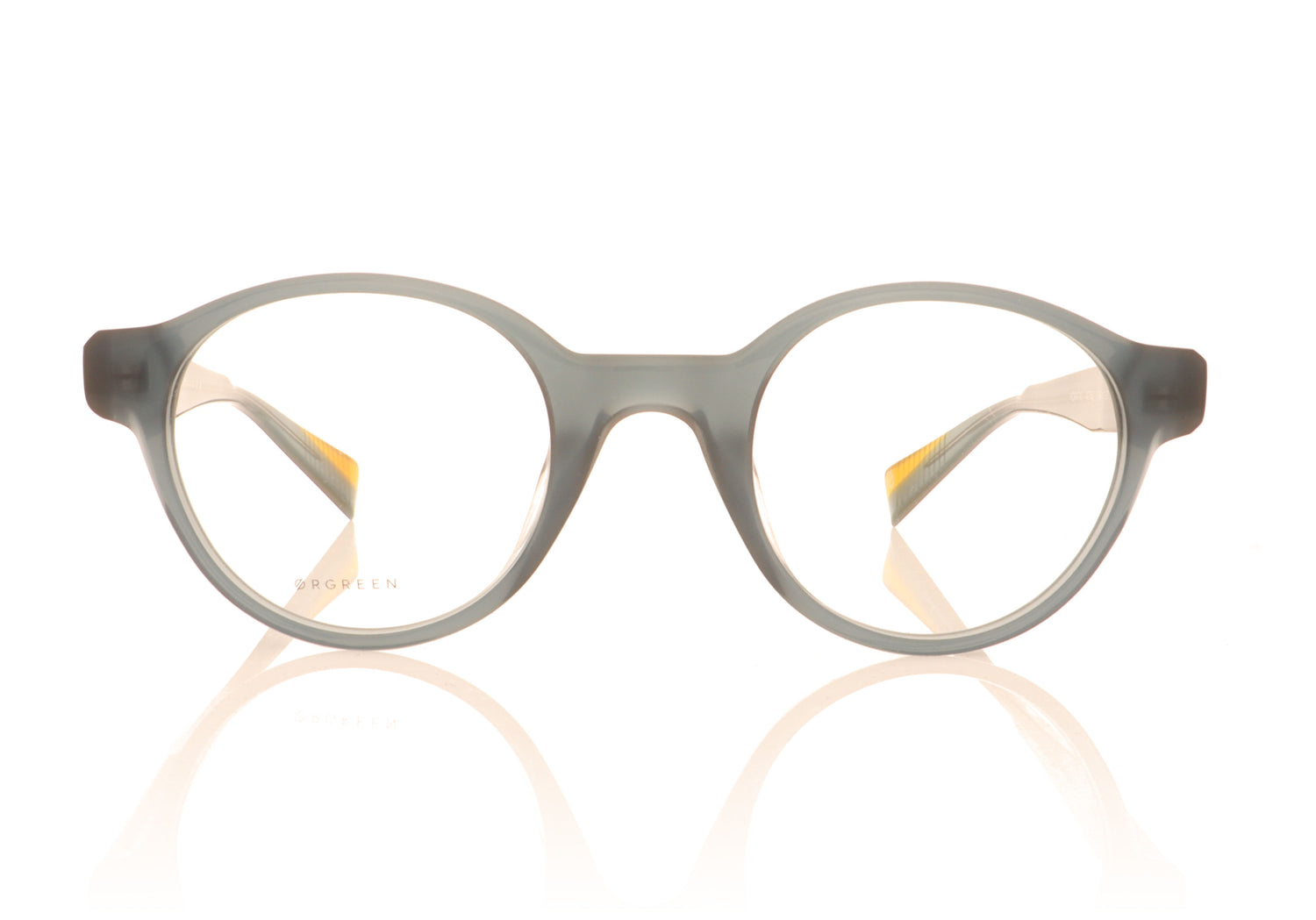 Ørgreen Horatio A275 Milky Teal Glasses - Front