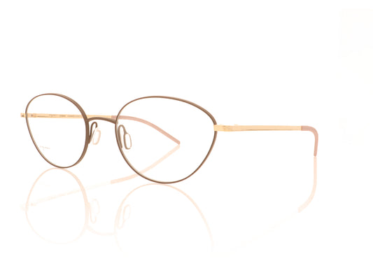 Ørgreen Human 1120 Mat Brown Glasses - Angle