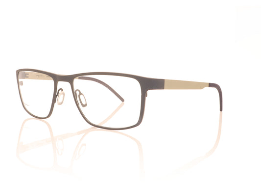 Ørgreen Rust 1108 Mat Dark Blue Glasses - Angle