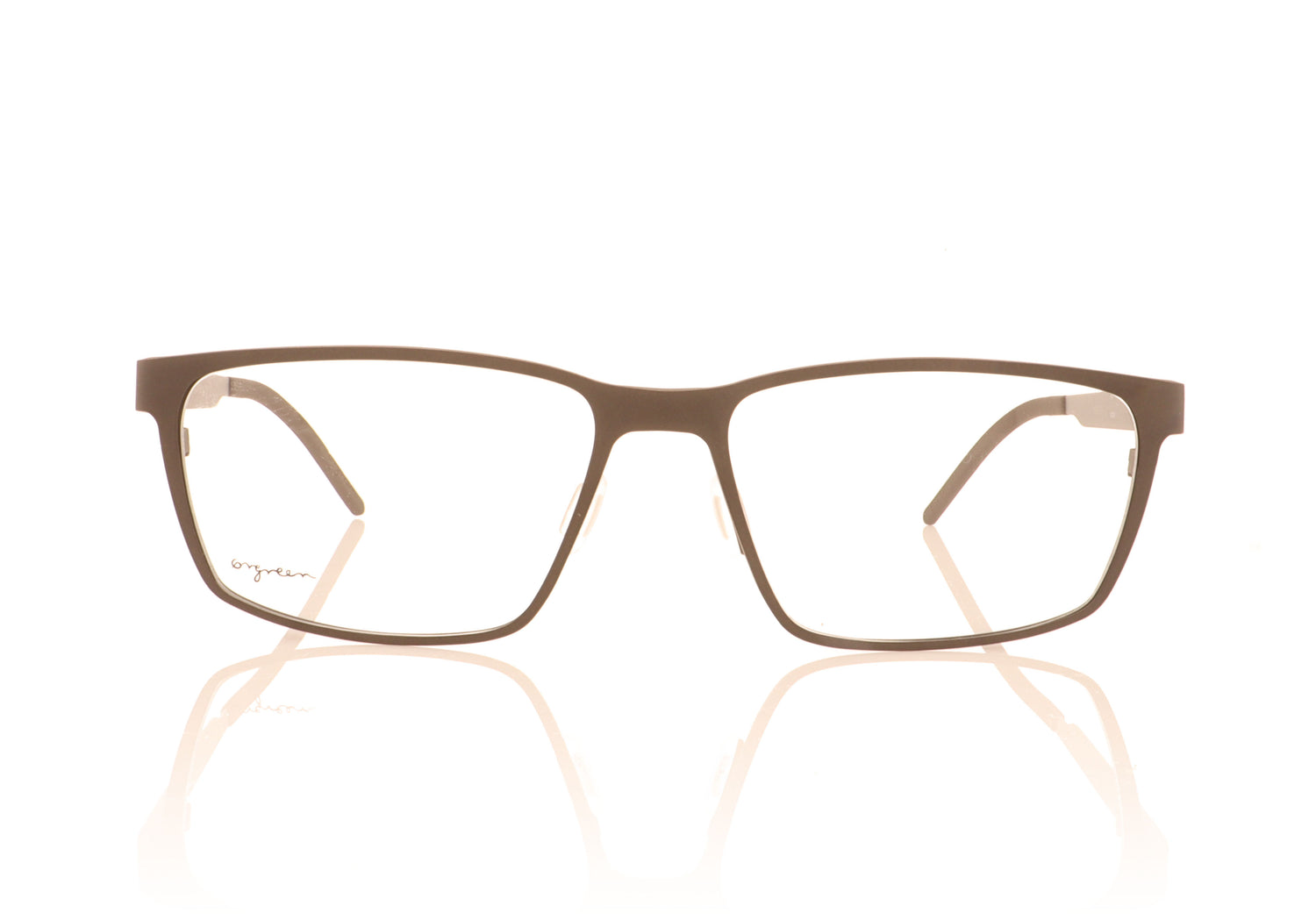 Ørgreen Webster 1093 Mat Brown Glasses - Front
