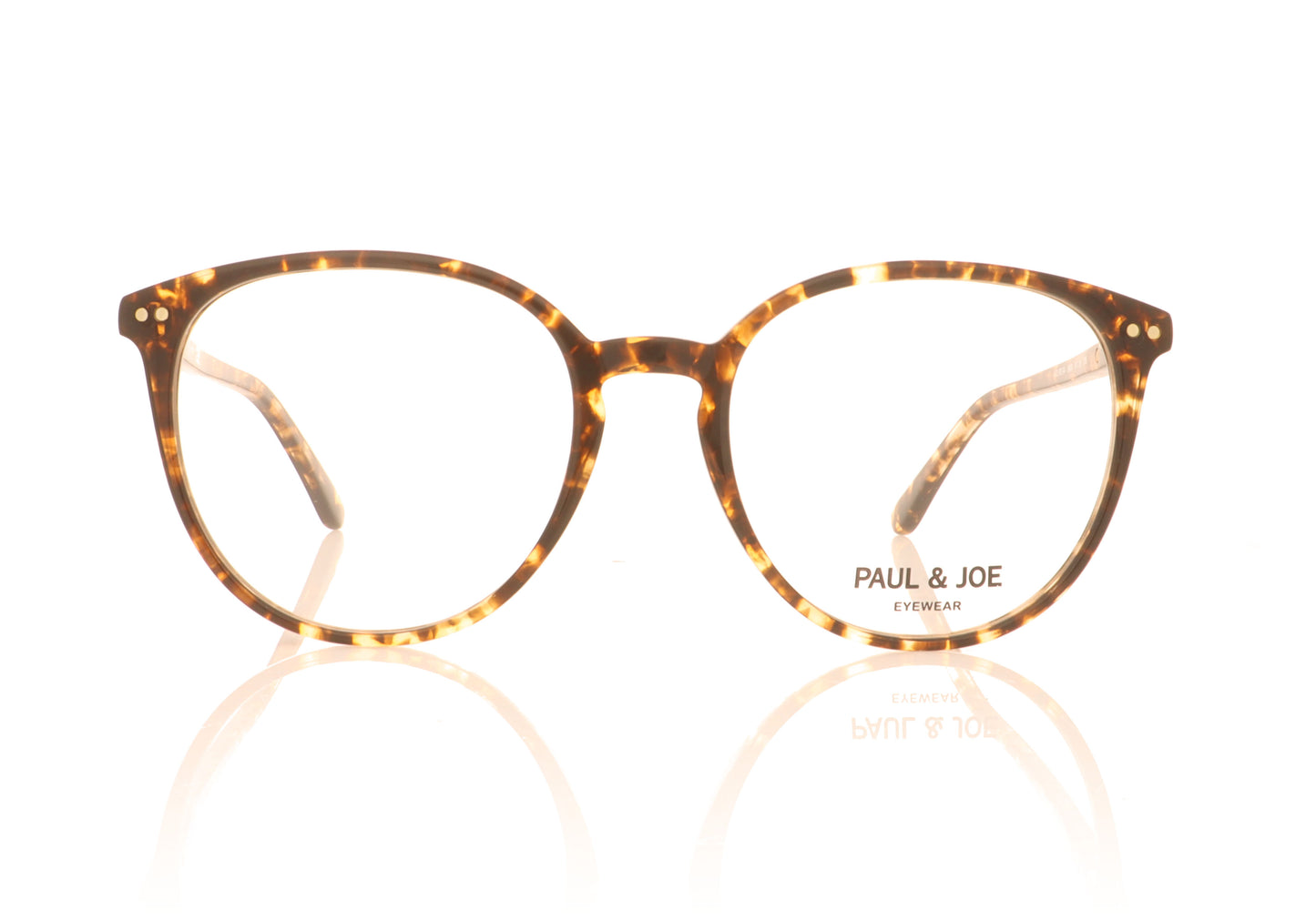 Paul & Joe Azure 04 E459 Spotted Brown Tortoise Glasses - Front