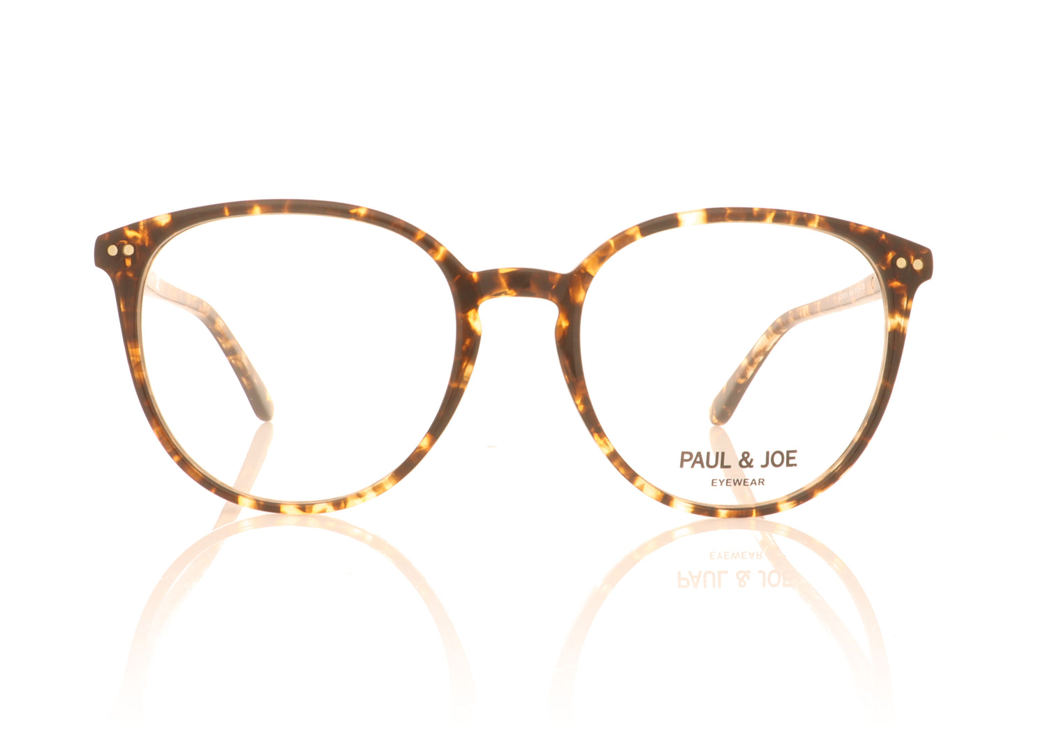 Paul & Joe Azure 04 E459 Spotted Brown Tortoise Glasses - Front