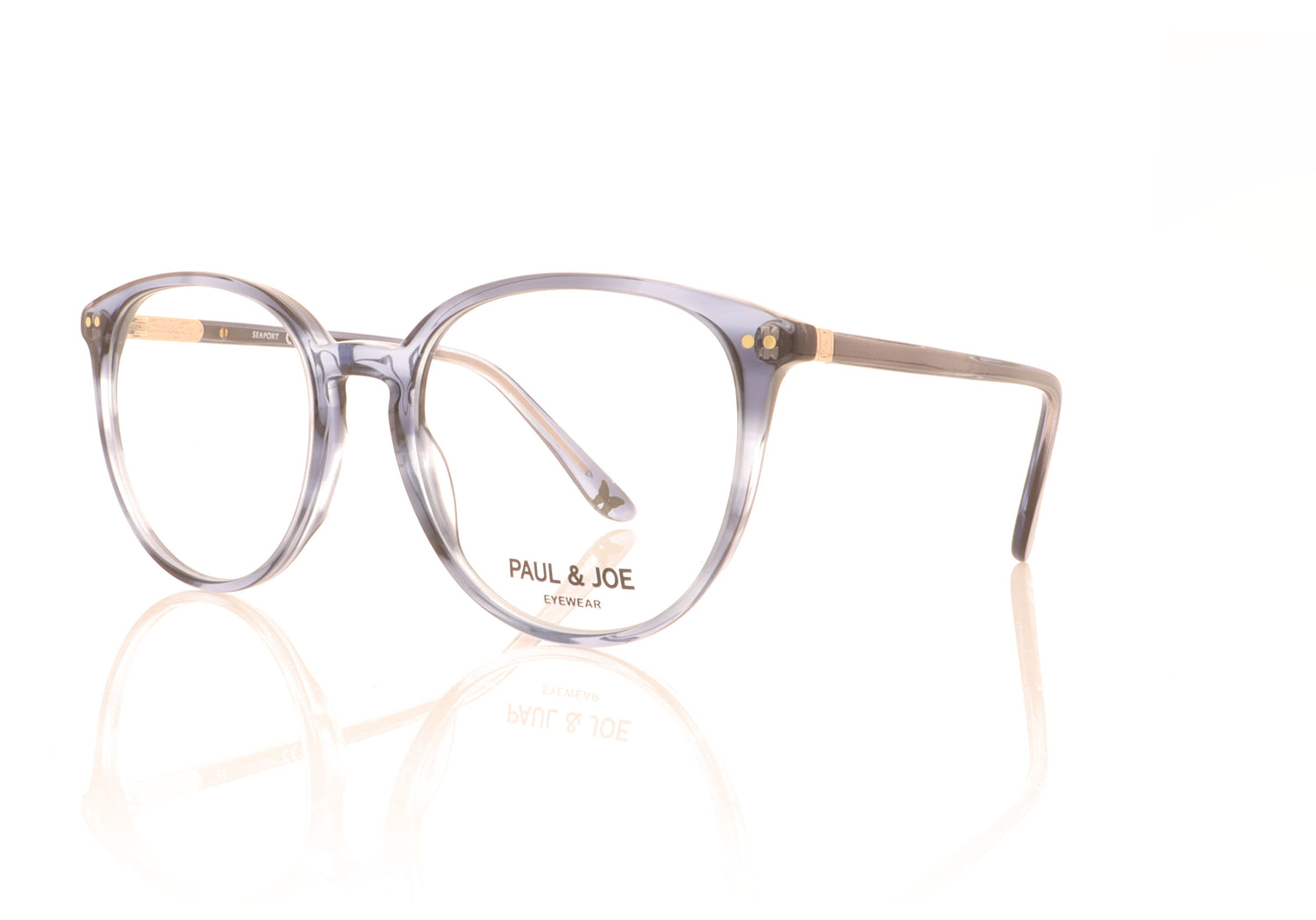 Paul & Joe Azure04 E499 Crystal Blue Glasses - Angle