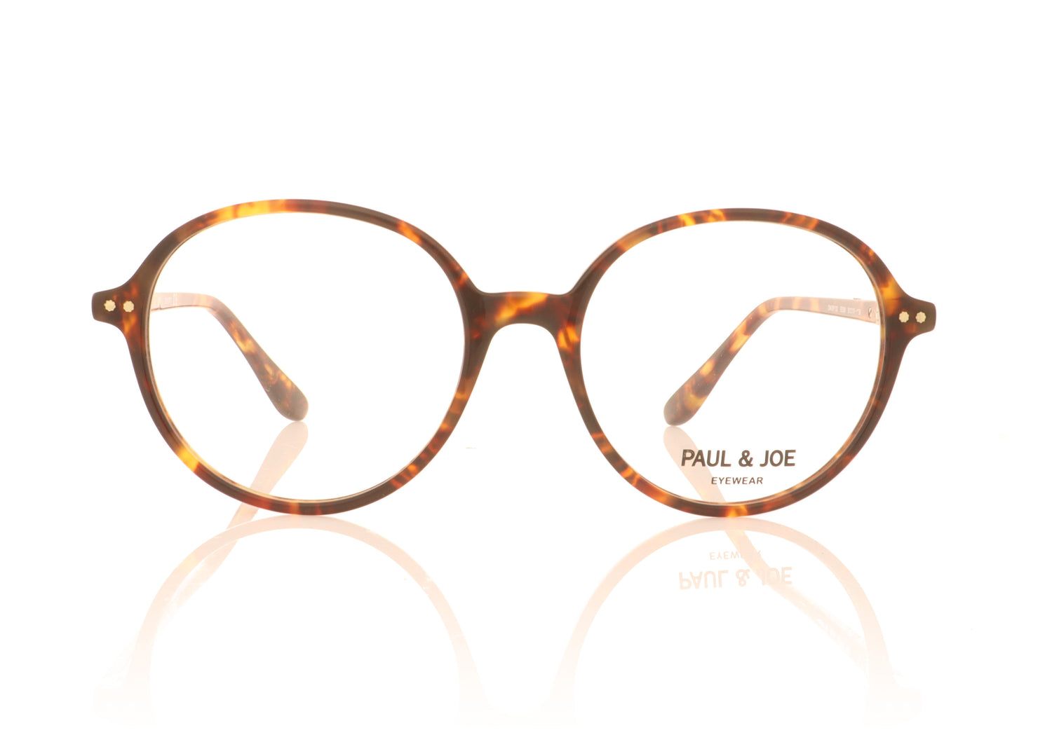 Paul & Joe Daisy02 E036 Amber Tortoise Glasses - Front