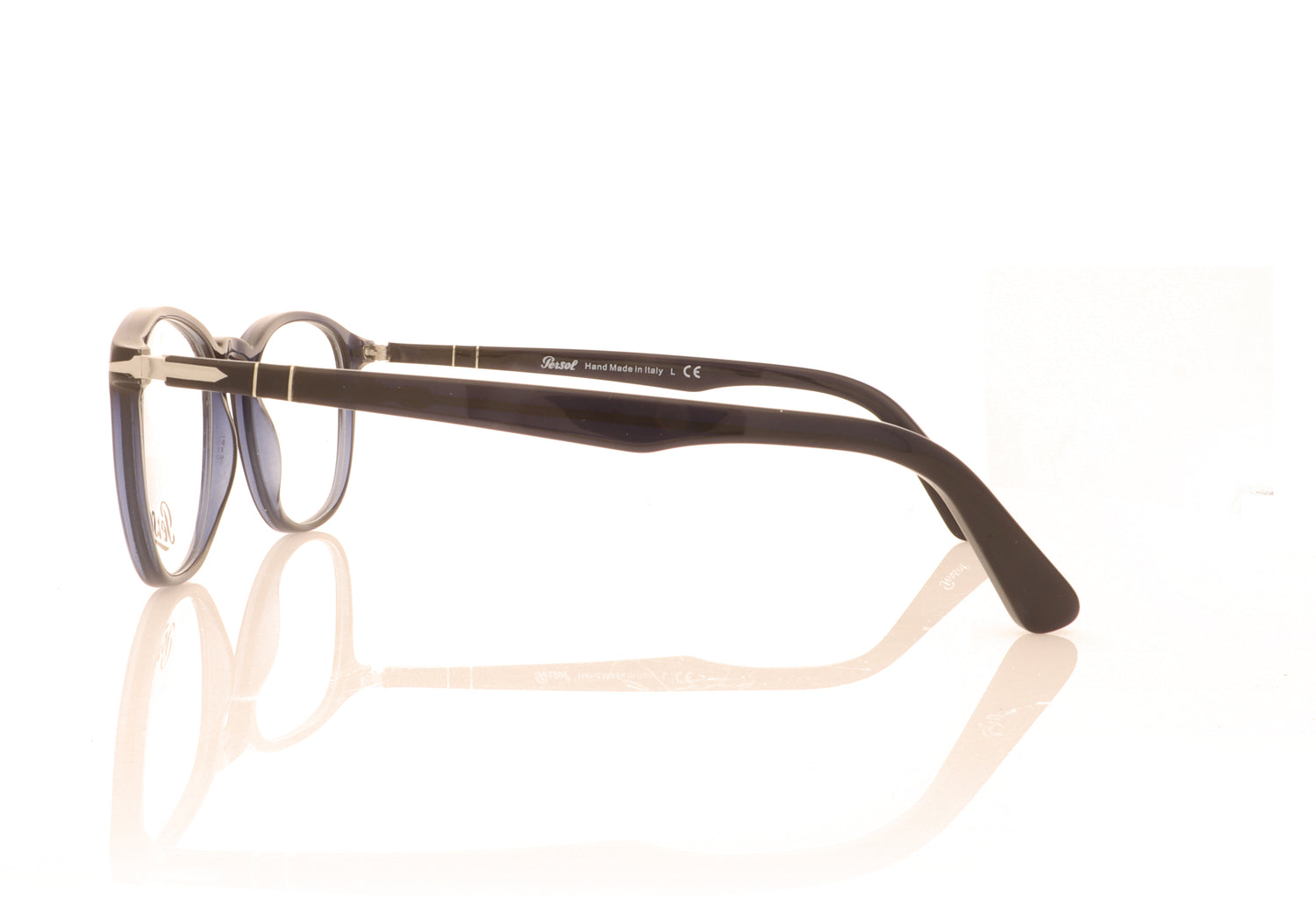 Persol 0PO3143V 1141 Transparent Blue Glasses - Side