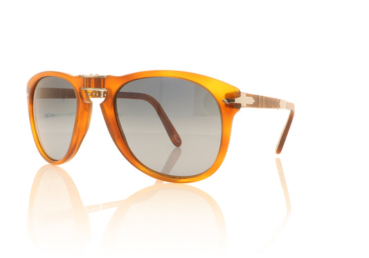 Persol Steve McQueen 96/53 Havana Sunglasses - Angle