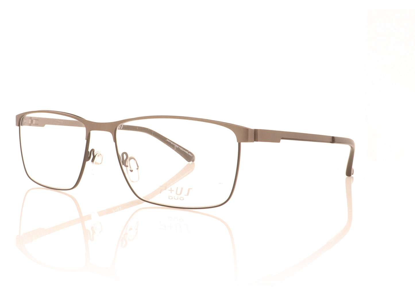 P+US D1718C G Gunmetal Glasses - Angle