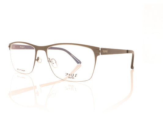 P+US Zero ZT1812B Grey Glasses - Angle
