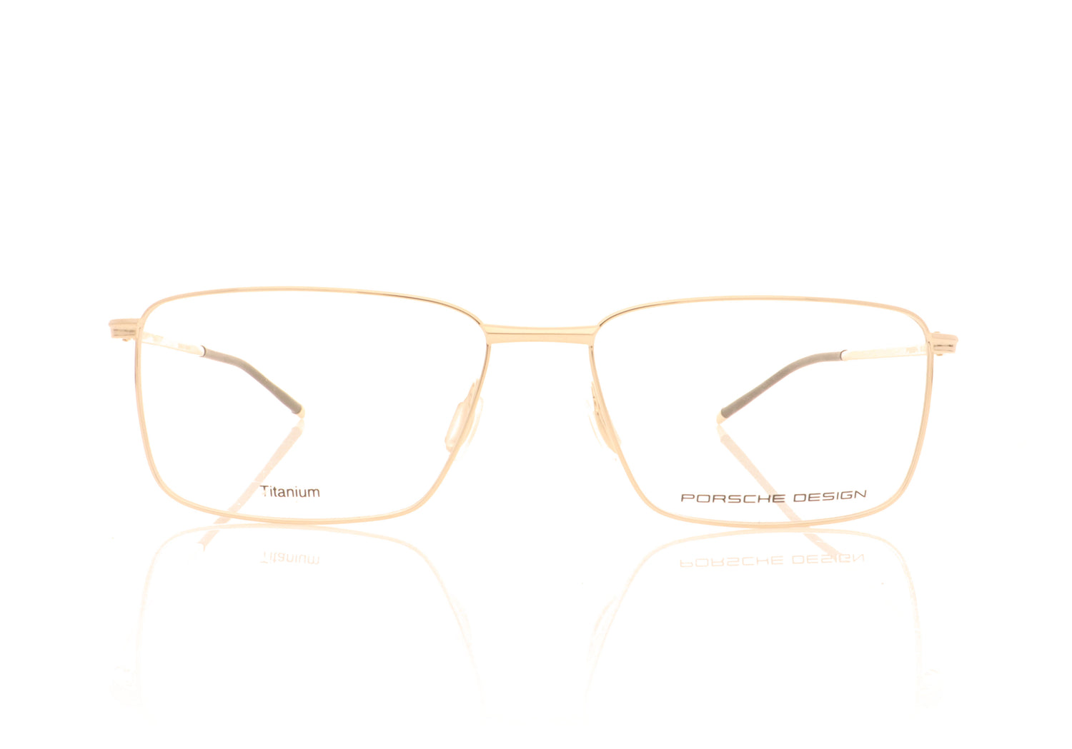 Porsche Design P 8364 B Gold Glasses - Front
