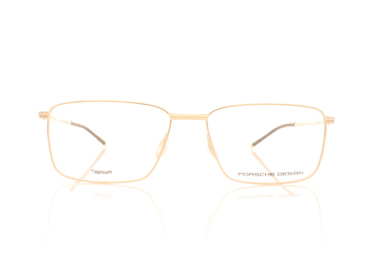 Porsche Design P 8364 B Gold Glasses - Front