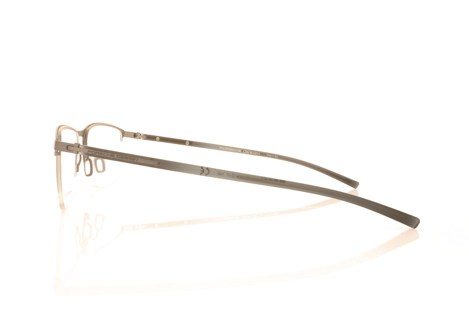 Porsche Design P8371 Gun Gunmetal Glasses - Side
