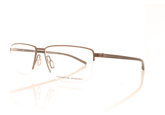 Porsche Design P 8399 C Brown Glasses - Angle