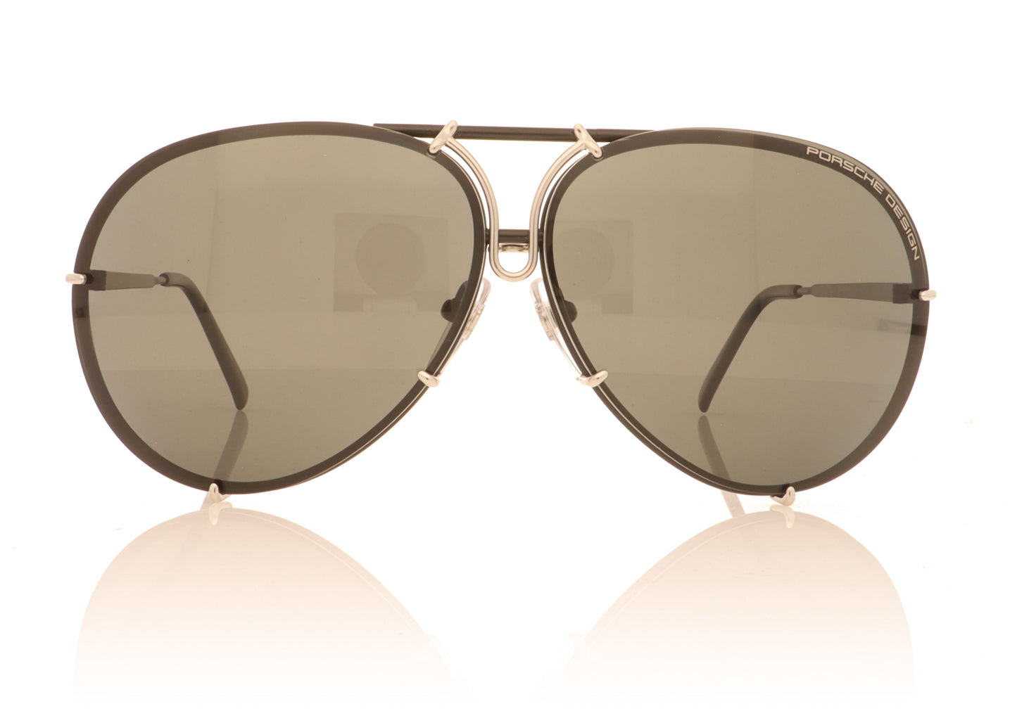 Porsche Design P 8478 J Black Sunglasses - Front