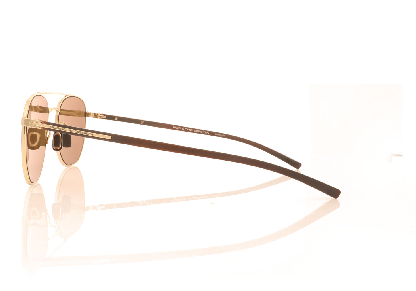 Porsche Design P 8695 B Gold Sunglasses - Side