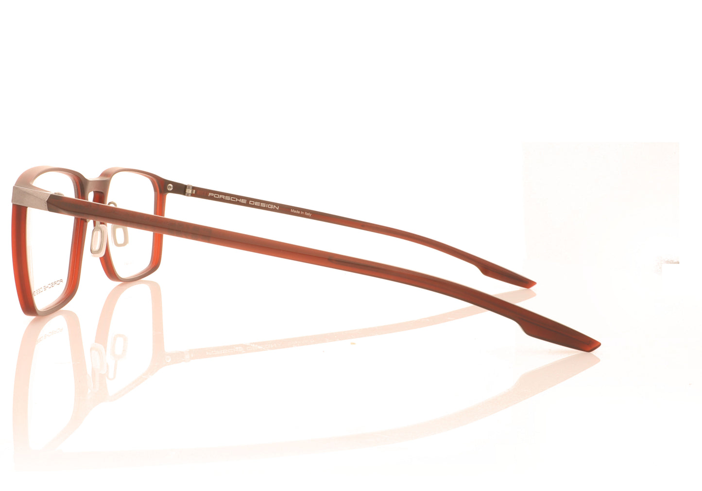 Porsche Design P 8732 C Red Glasses - Side