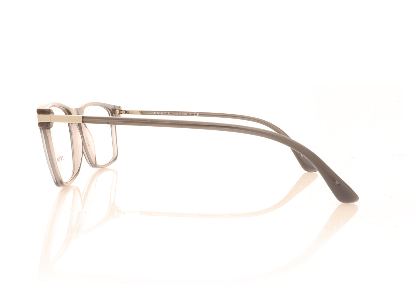 Prada 0PR01WV 01G101 Grey Glasses - Side