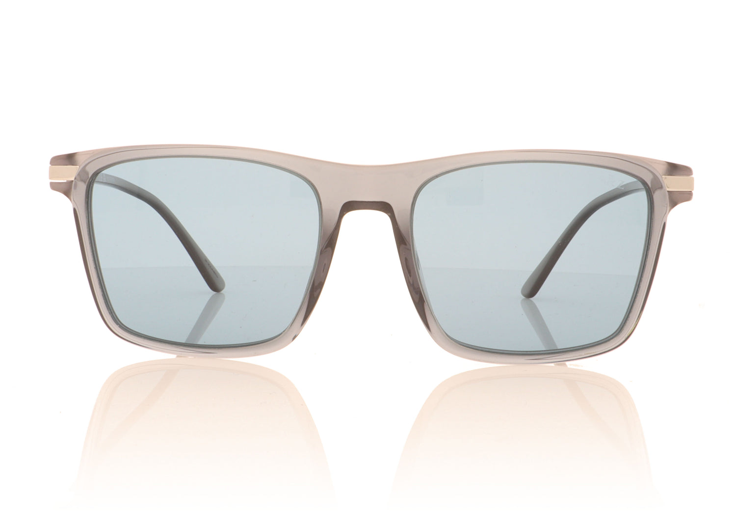 Prada 0PR 19XS 01G04D Grey Sunglasses - Front