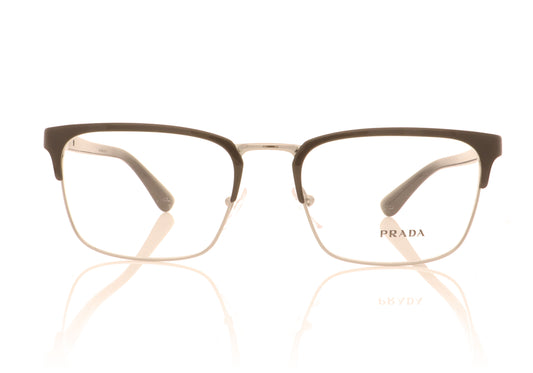 Prada Heritage 1AB1O1 Black Glasses - Front
