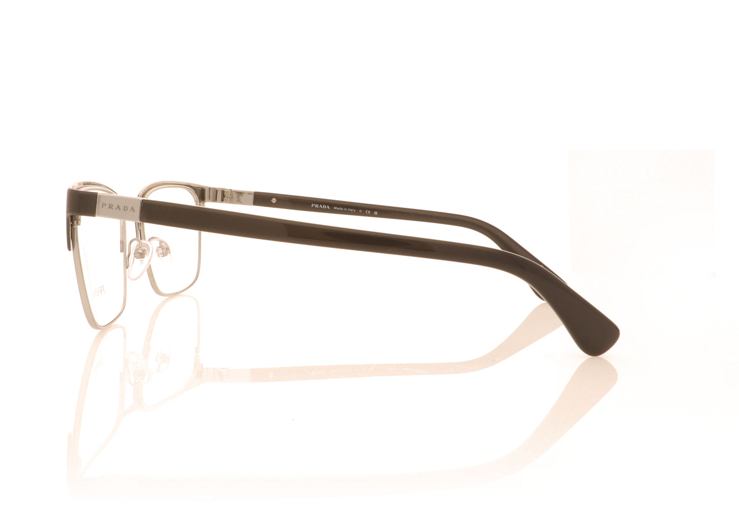 Prada Heritage 1AB1O1 Black Glasses - Side
