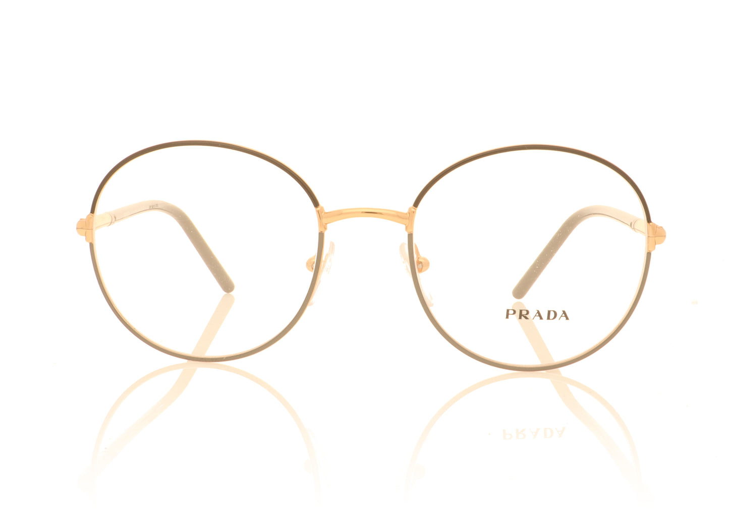 Prada 0PR 55WV 02H101 Cocoa Glasses - Front