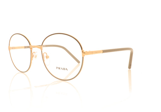 Prada 0PR 55WV 02H101 Cocoa Glasses - Angle