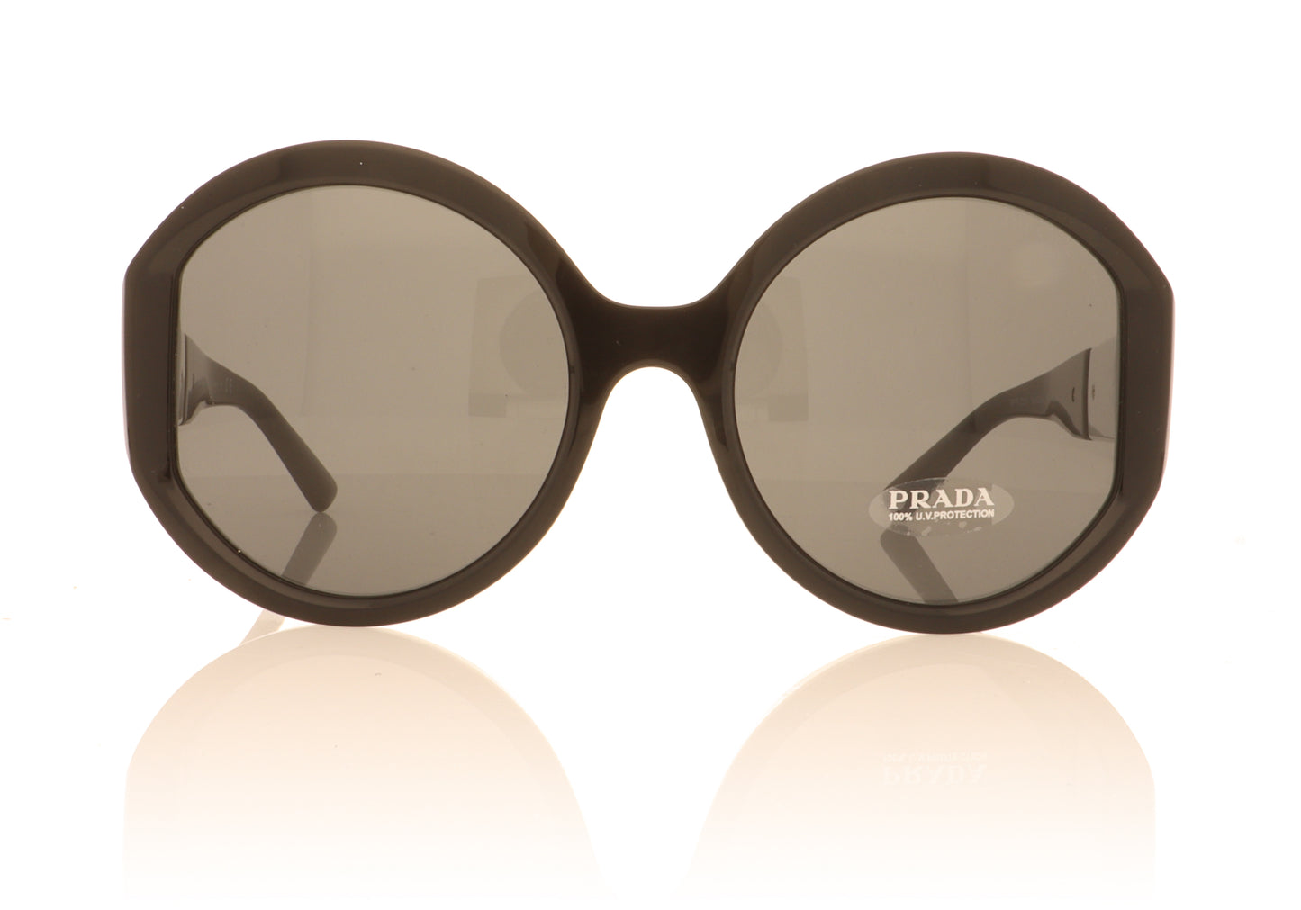 Prada 0PR22XS YC45S0 Black Sunglasses - Front