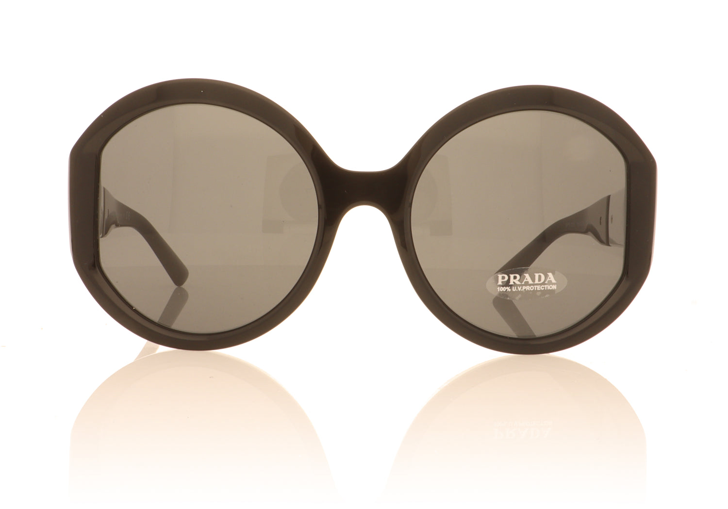 Prada 0PR22XS YC45S0 Black Sunglasses - Front