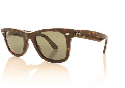 Ray-Ban Wayfarer 902/58 Tortoise Sunglasses - Angle