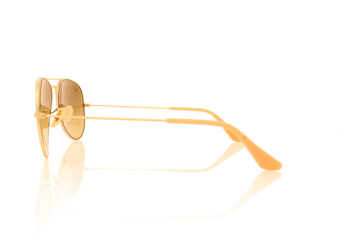 Ray-Ban RB3025 112/M2 Matte Gold Sunglasses - Side